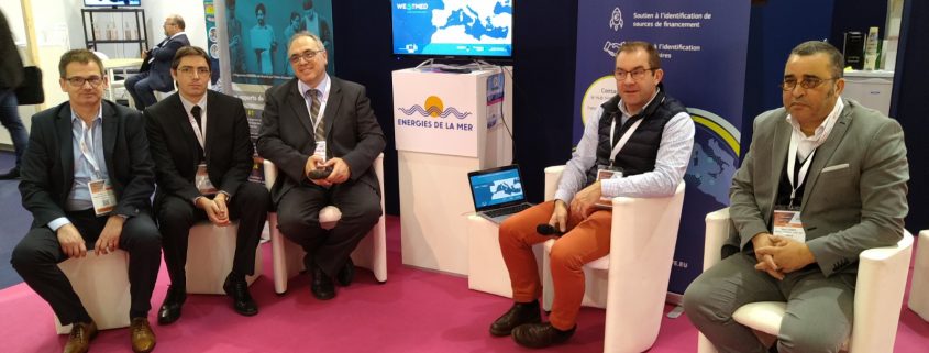 westmed assistance mechanism team at booth euromaritime 2020 - France