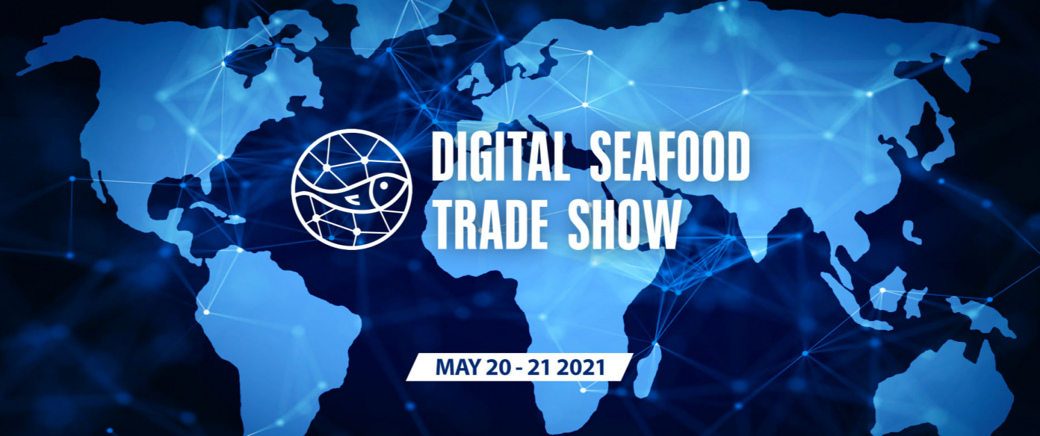 digital seafood trade show poster