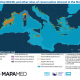 map of mediterranean sea with MPA's highlighted
