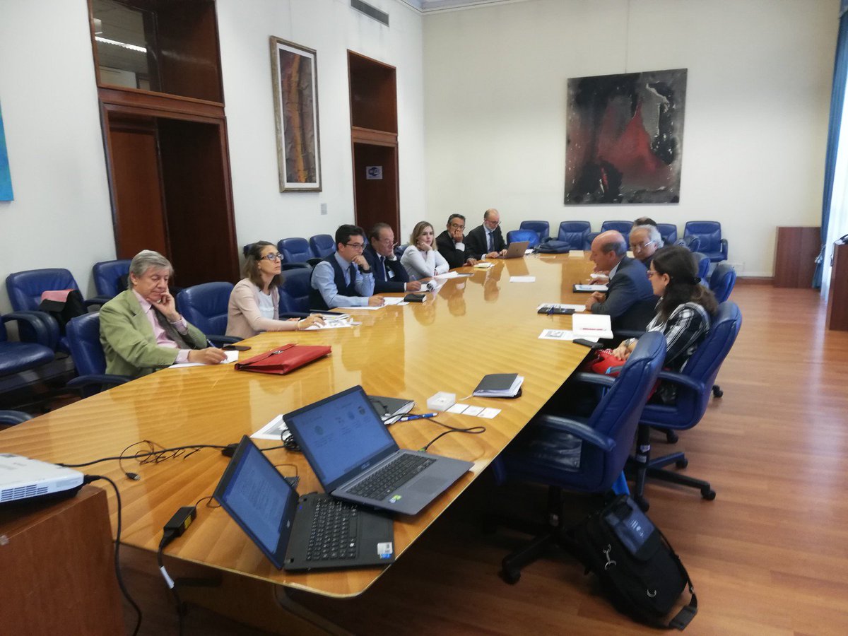 group of stakeholders in meeting room - National Hub Italy