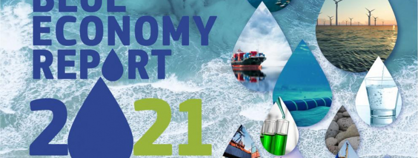 front cover blue economy report 2021