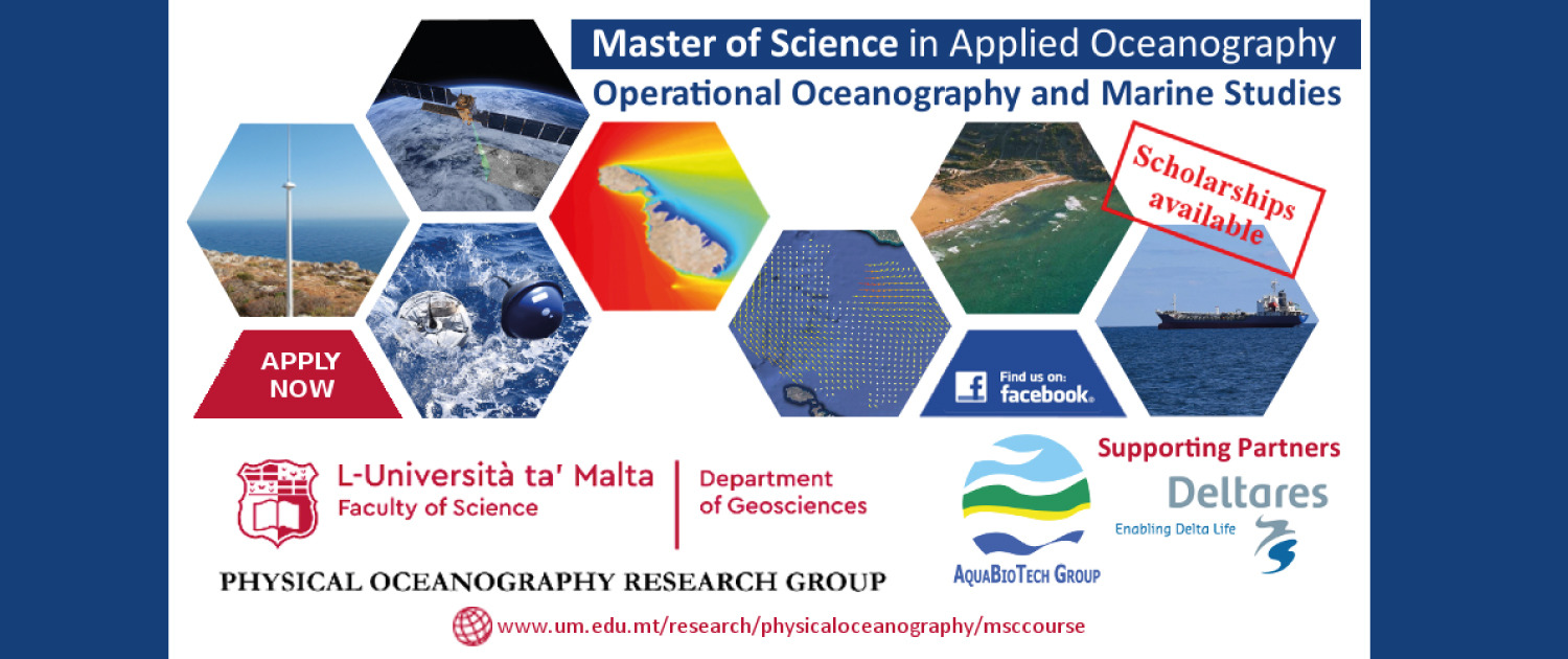 Want to do a MSc in Applied Oceanography offered by the University of Malta? - WestMED