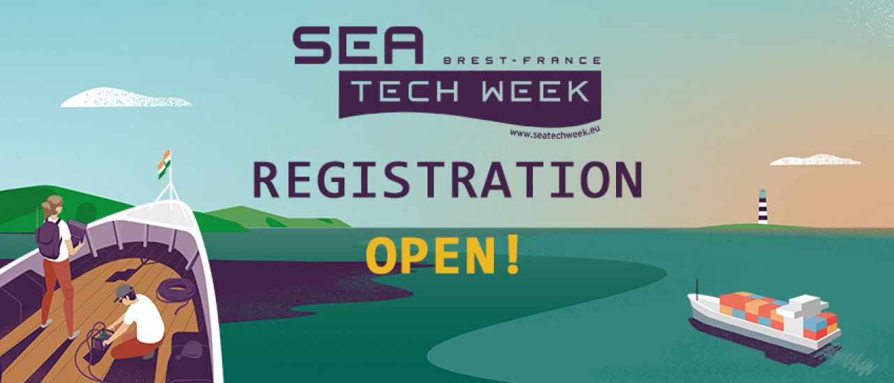 Sea Tech Week 2022 announcement poster
