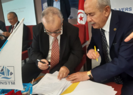 Tunisia national event 2022 - partner contract signing
