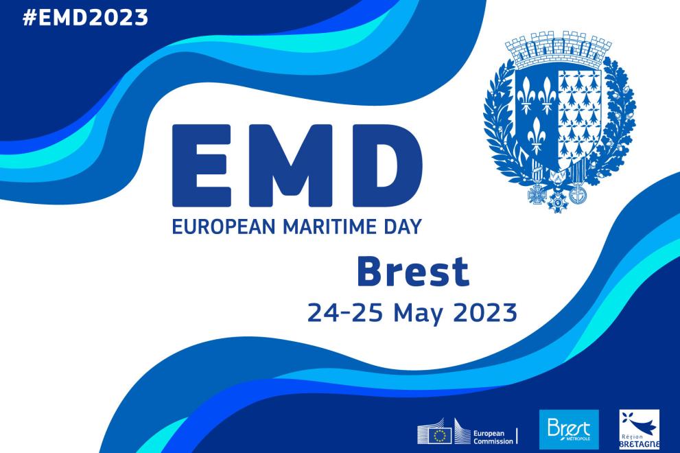 european Maritime Day 2023 announcement poster
