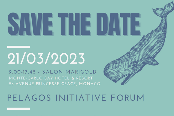 pelagos initiative formum event announcement poster