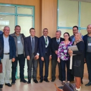 Mohamed Lemine in group picture during conference
