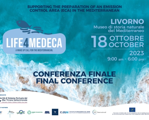 Life4medeca final event poster with link to the agenda