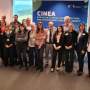 group photo of people celebrating launch of EMFAF projects 2023
