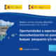 National event spain 2023 announcement poster with image of port in the map of spain