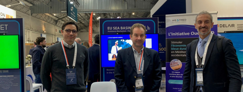 WestMED stand at Euromaritime 2024