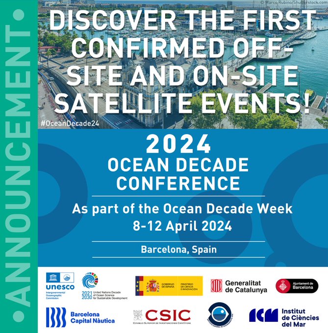 2024 Ocean Decade Conference 1012 April 2024 Barcelona, Spain