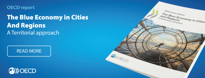 OECD report announcement with report cover