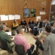 Group of people discussion in Mahon Menorca during WestMED national event on 17 april 2024
