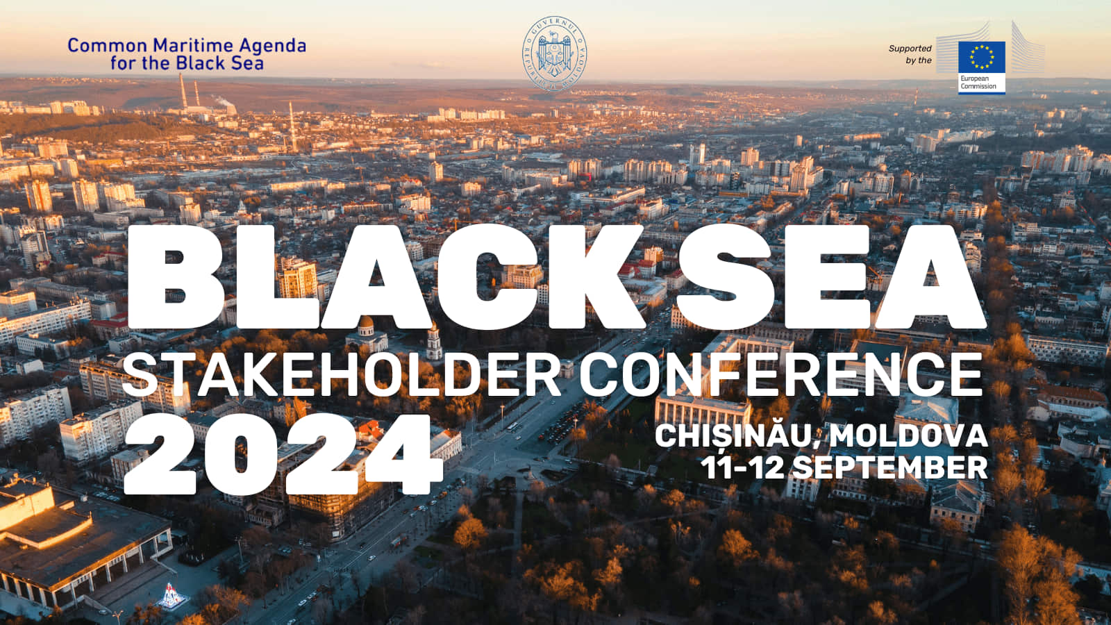 Black Sea Stakeholder Conference announcement poster