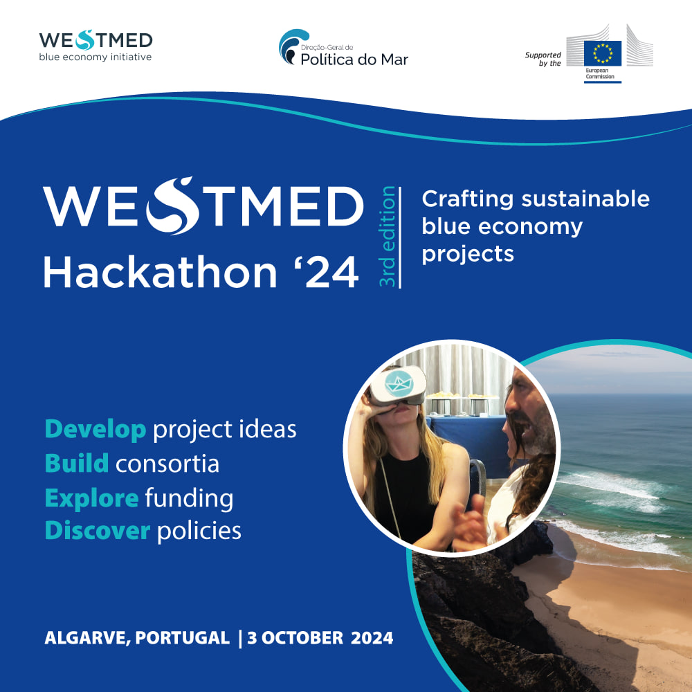 WestMED Hackathon 2024 announcement poster