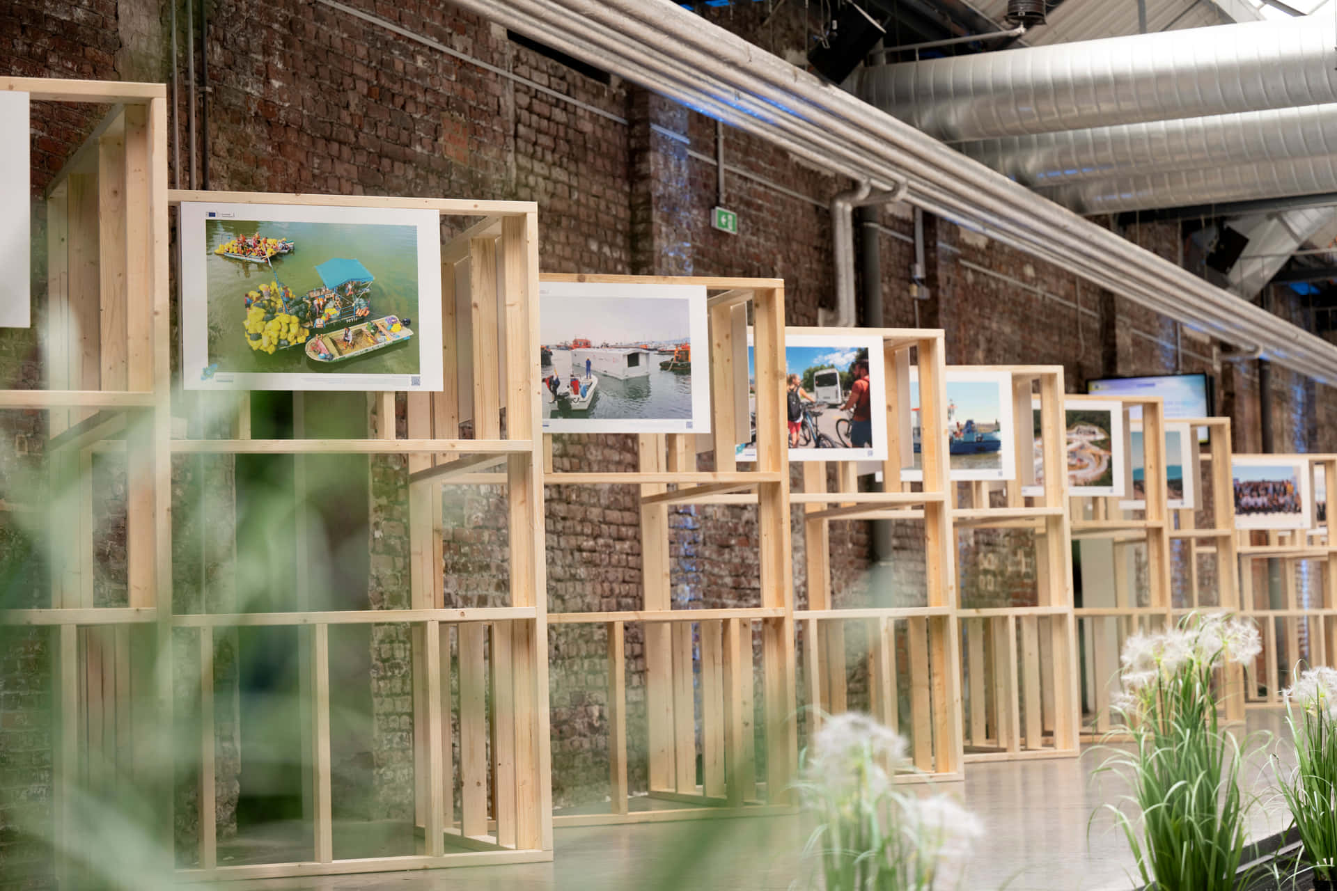 photo exhibition during the macro-regional and sea basin strategies days 2024 in Brussels