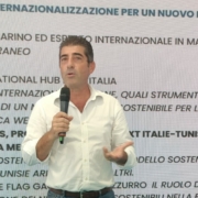 alberto Pulizzi, Regione Sicilia Fishery Dept at G7 in Siracusa on 27 sept 2024