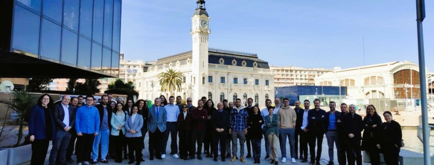 group pucture decarbonisation conference Valencia port February 2025