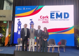 4 panellists in frnt of screen